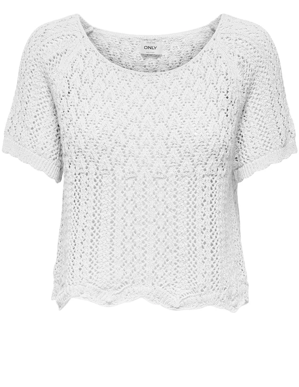 Only ONLNOLA LIFE S/S PULLOVER KNT NOOS 15348591