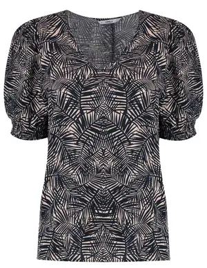 Only ONLNOVA LIFE S/S BLAIR TOP AOP CS P 15308917