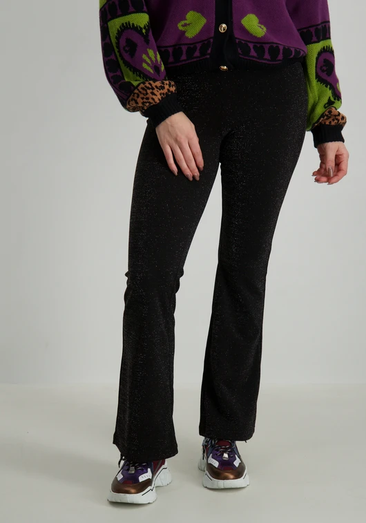 Only ONLPAIGE-ALYA HW GLIT FLARED PANT T 15331610