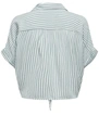 Only ONLPAULA LIFE S/S TIE SHIRT WVN NOO 15281497