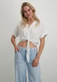 Only ONLPAULA LIFE S/S TIE SHIRT WVN NOO 15281497