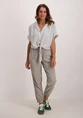 Only ONLPAULA LIFE S/S TIE SHIRT WVN NOO 15281497