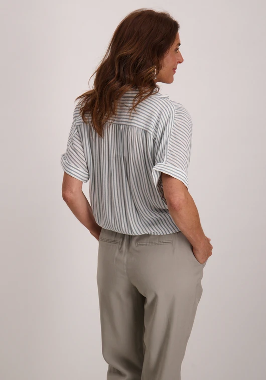 Only ONLPAULA LIFE S/S TIE SHIRT WVN NOO 15281497