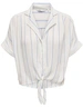 Only ONLPAULA LIFE S/S TIE SHIRT WVN NOO 15281497