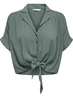 Only ONLPAULA LIFE S/S TIE SHIRT WVN NOO 15281497