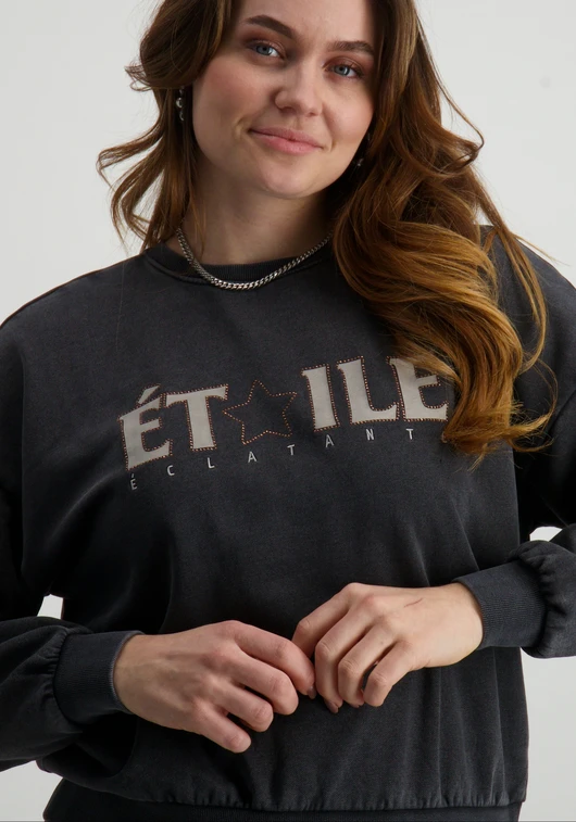 Only ONLPENELOPE L/S BEADS O-NECK SWT 15337220