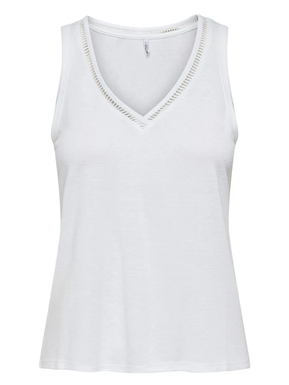 Only ONLPENNY S/L V-NECK TOP JRS NOOS 15320076