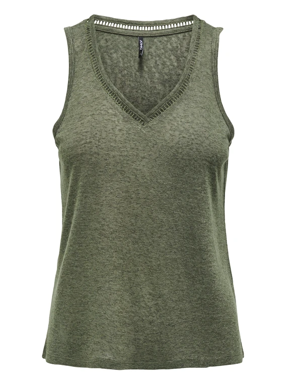 Only ONLPENNY S/L V-NECK TOP JRS NOOS 15320076