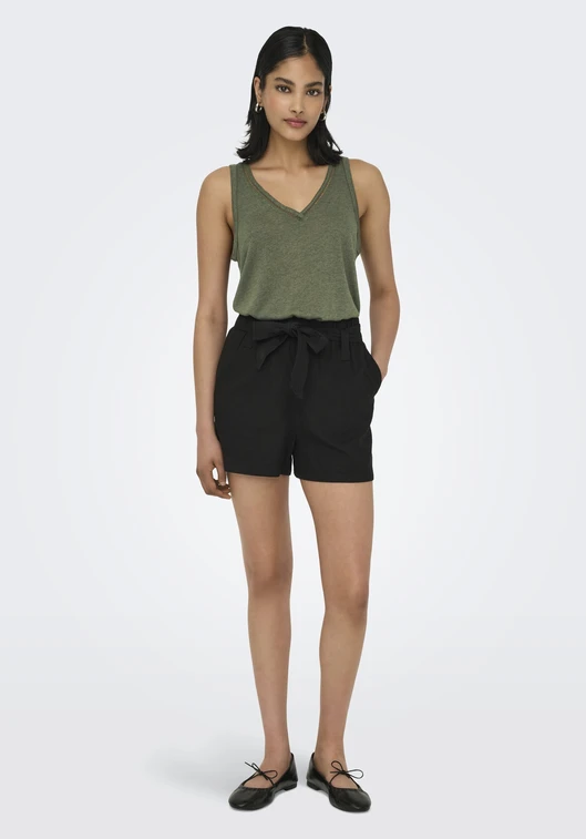 Only ONLPENNY S/L V-NECK TOP JRS NOOS 15320076