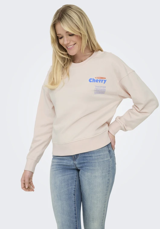 Only ONLPHILEA L/S FRUIT O-NECK UB SWT 15351693