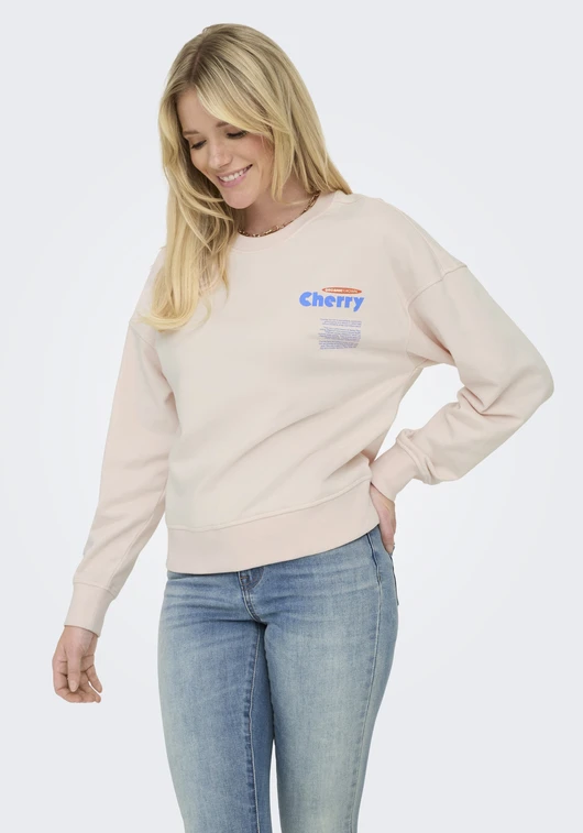 Only ONLPHILEA L/S FRUIT O-NECK UB SWT 15351693