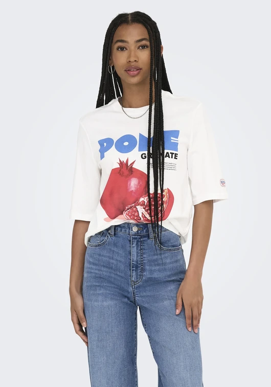 Only ONLPHOEBE S/S FRESH TOP BOX JRS 15351369