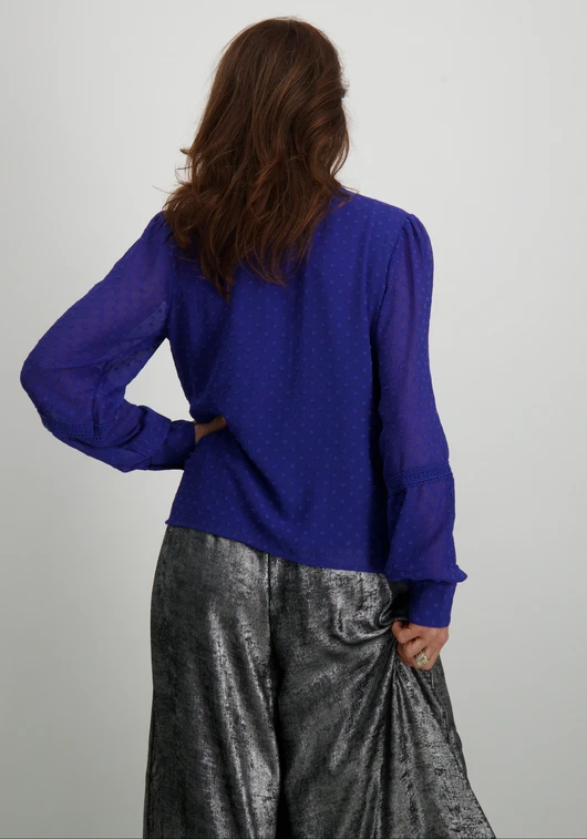 Only ONLPIXIE LS DOBBY BUTTON TOP WVN 15346682