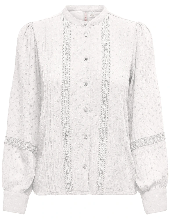 Only ONLPIXIE LS DOBBY BUTTON TOP WVN 15346682