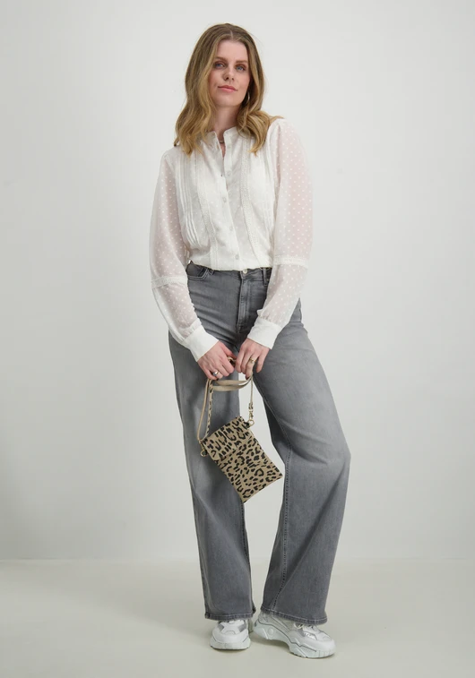 Only ONLPIXIE LS DOBBY BUTTON TOP WVN 15346682