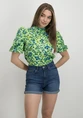 Only ONLPOLLY PUFF TOP WVN CS 15336253