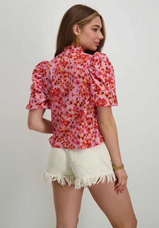 Only ONLPOLLY PUFF TOP WVN CS 15336253