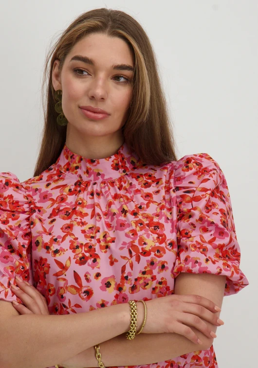 Only ONLPOLLY PUFF TOP WVN CS 15336253