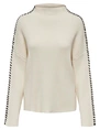 Only ONLQUEENIE LS CONTRAST HIGH NECK PR 15330680
