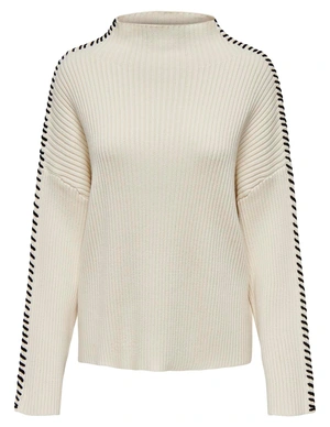 Only ONLQUEENIE LS CONTRAST HIGH NECK PR 15330680