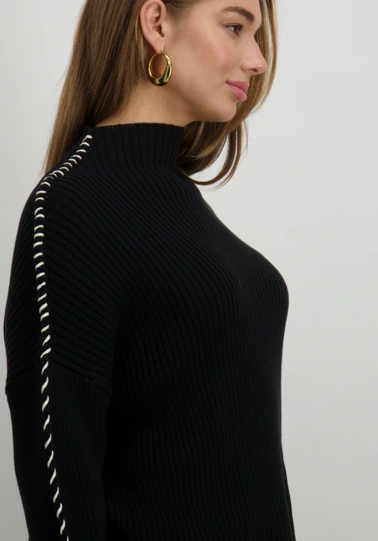 Only ONLQUEENIE LS CONTRAST HIGH NECK PR 15330680