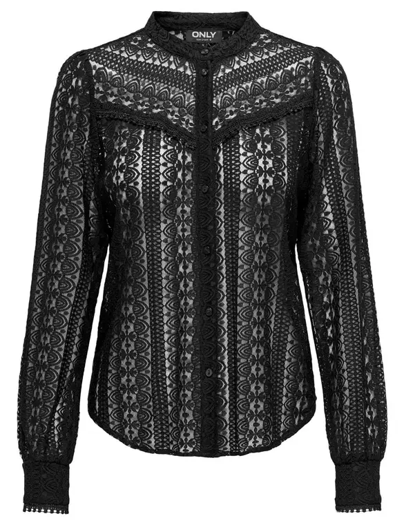 Only ONLREBA LACE L/S SHIRT WVN NOOS 15282071