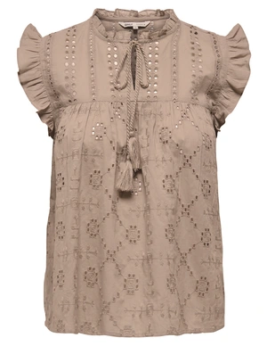 Only ONLREVA LIFE S/L EMB TOP WVN NOOS 15218460