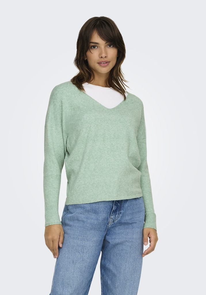 Only ONLRICA LIFE L/S V-NECK PULLO KNT N 15224360