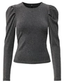 Only ONLRICH L/S GLITTER PUFF TOP JRS 15278055