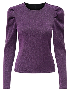 Only ONLRICH L/S GLITTER PUFF TOP JRS 15278055