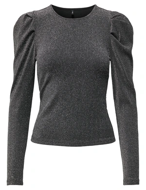 Only ONLRICH L/S GLITTER PUFF TOP JRS 15278055