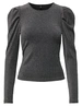 Only ONLRICH L/S GLITTER PUFF TOP JRS 15278055