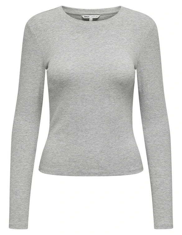 Only ONLRILEY O-NECK L/S TOP JRS NOOS 15323159