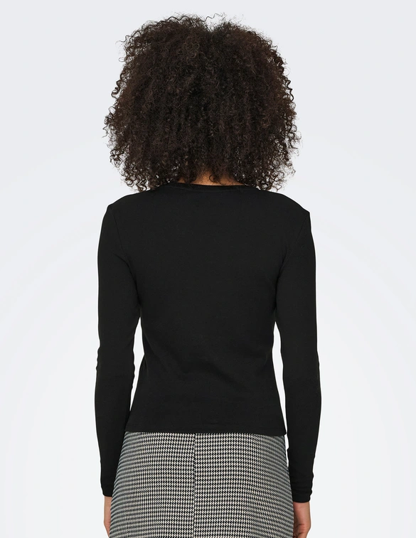 Only ONLRILEY O-NECK L/S TOP JRS NOOS 15323159