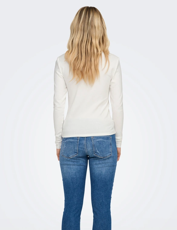 Only ONLRILEY O-NECK L/S TOP JRS NOOS 15323159
