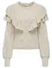 Only ONLRILLO LS RUFFLE ONECK CC KNT 15294646