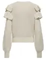 Only ONLRILLO LS RUFFLE ONECK CC KNT 15294646