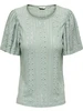 Only ONLRIVERSIDE S/S FLAIRED TOP JRS 15312474