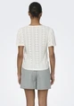 Only ONLRIVERSIDE S/S FLAIRED TOP JRS 15312474