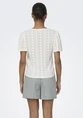 Only ONLRIVERSIDE S/S FLAIRED TOP JRS 15312474