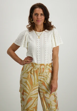 Only ONLRIVERSIDE S/S FLAIRED TOP JRS 15312474
