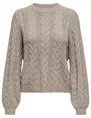 Only ONLRUBINA LS CABLE O-NECK KNT NOOS 15317515