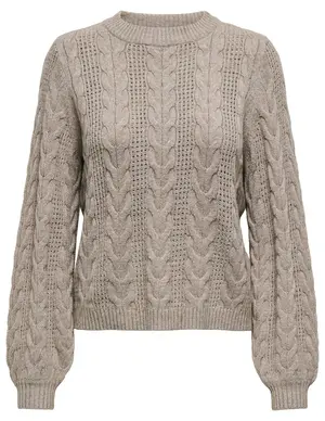 Only ONLRUBINA LS CABLE O-NECK KNT NOOS 15317515