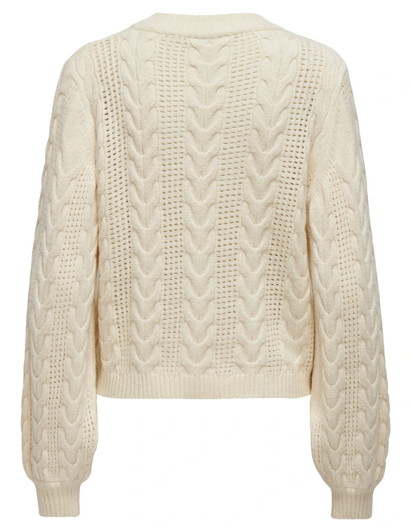 Only ONLRUBINA LS CABLE O-NECK KNT NOOS 15317515