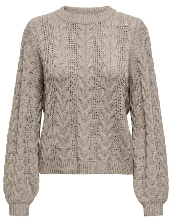 Only ONLRUBINA LS CABLE O-NECK KNT NOOS 15317515
