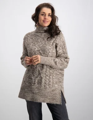 Only ONLSAGE L/S STAND NECK PULL CC KNT 15259654