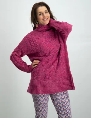 Only ONLSAGE L/S STAND NECK PULL CC KNT 15259654