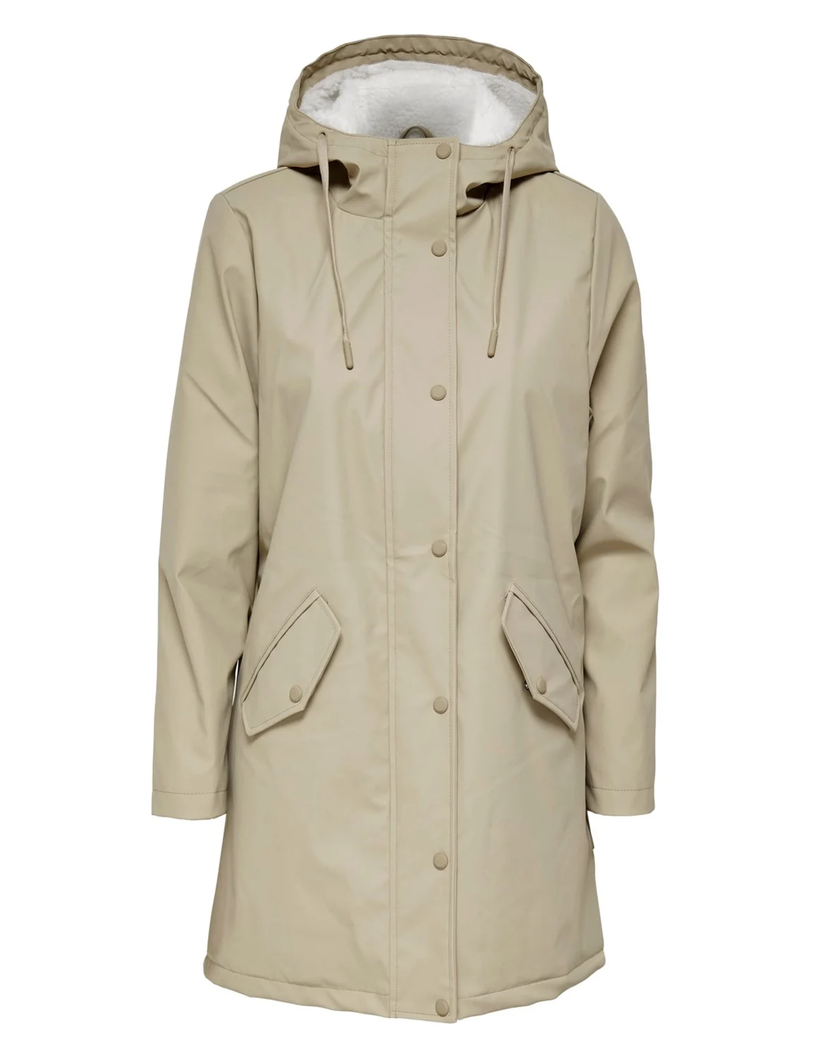 Walging vrijdag kan niet zien Only ONLSALLY RAINCOAT CC OTW 15206116 beige kopen bij The Stone