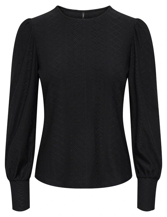 Only ONLSANDRA L/S PUFF TOP JRS NOOS 15328203