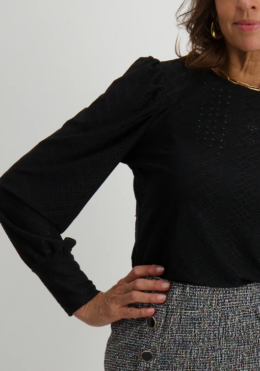 Only ONLSANDRA L/S PUFF TOP JRS NOOS 15328203
